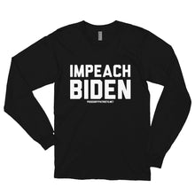 Load image into Gallery viewer, Impeach Biden Long Sleeve Shirt
