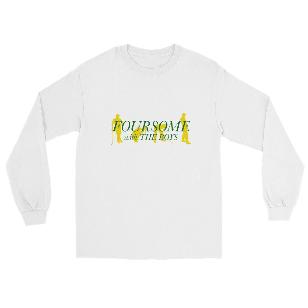 Foursome With the Boys Long Sleeve Shirt