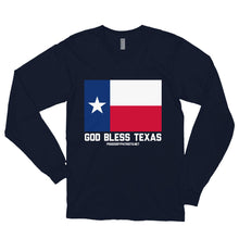 Load image into Gallery viewer, God Bless Texas Long Sleeve Shirt
